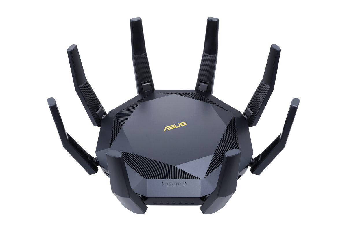 ASUS RT-AX89X AX6000 AiMesh - Ethernet Dual-band (2.4 GHz / 5 GHz) wireless router in Black