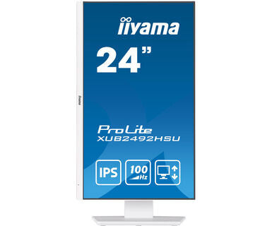 iiyama XUB2492HSU-W6 - 60.5 cm (23.8&quot;) - 1920 x 1080 pixels FHD LED Monitor