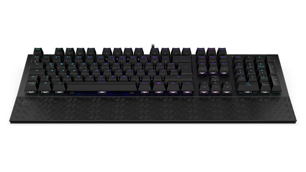 ENDORFY Omnis - USB Wired RGB Mechanical Gaming Keyboard in Black (QWERTZ German)