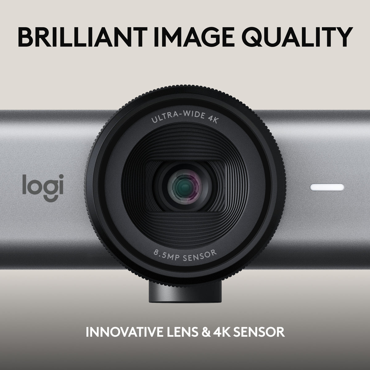 Logitech MX Brio 705 - 8.5 MP 4096 x 2160 pixels USB Webcam