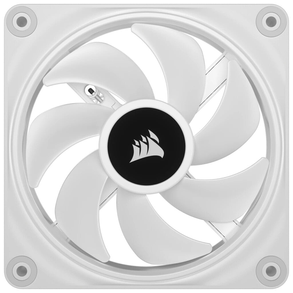 Corsair iCUE LINK QX120 RGB - Computer Case Fan in White - 120mm (Pack of 3)