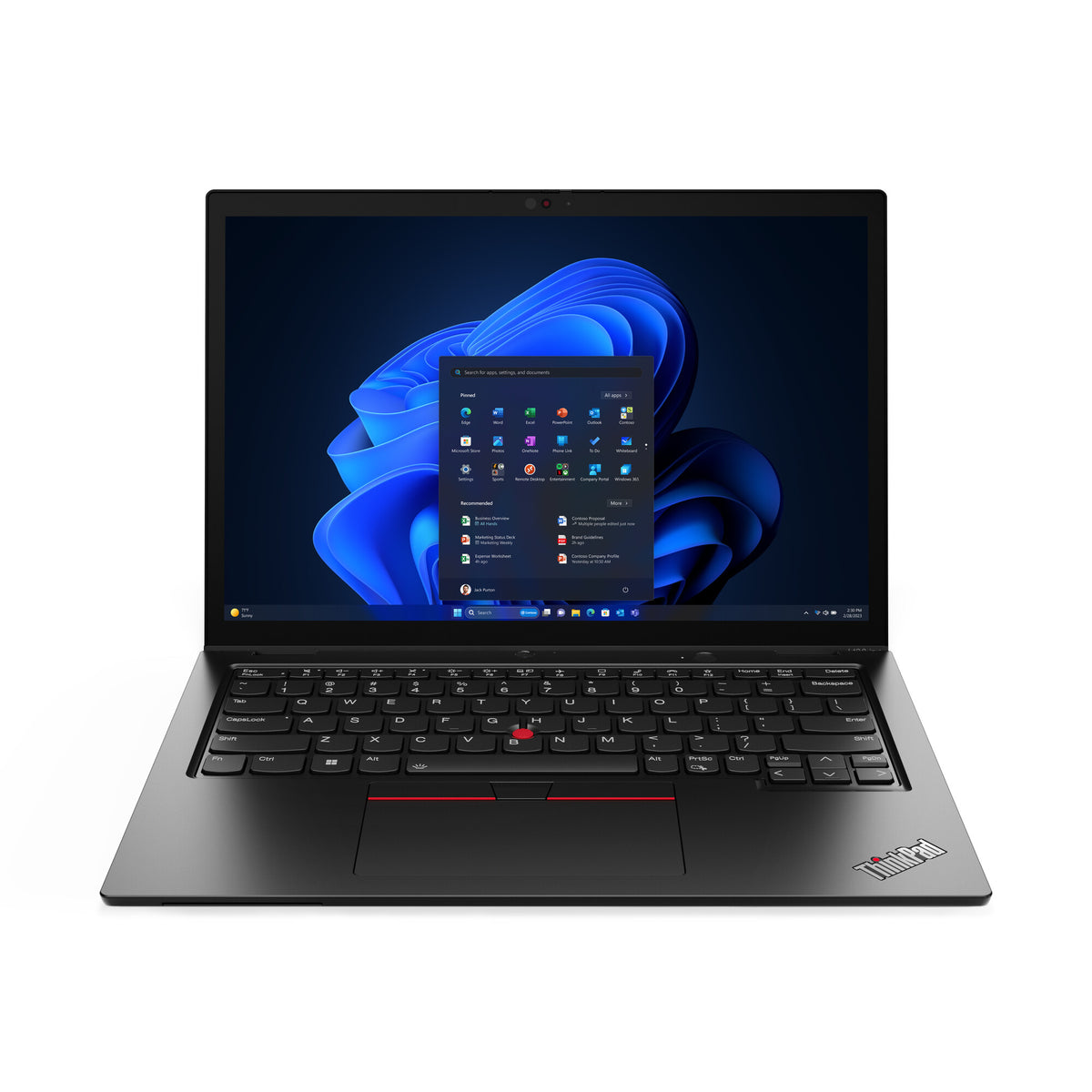 Lenovo ThinkPad L13 Hybrid (2-in-1) - 33.8 cm (13.3&quot;) - Touchscreen - Intel Core Ultra 7 155U - 16 GB LPDDR5-SDRAM - 512 GB SSD - Wi-Fi 6E - Windows 11 Pro - Black