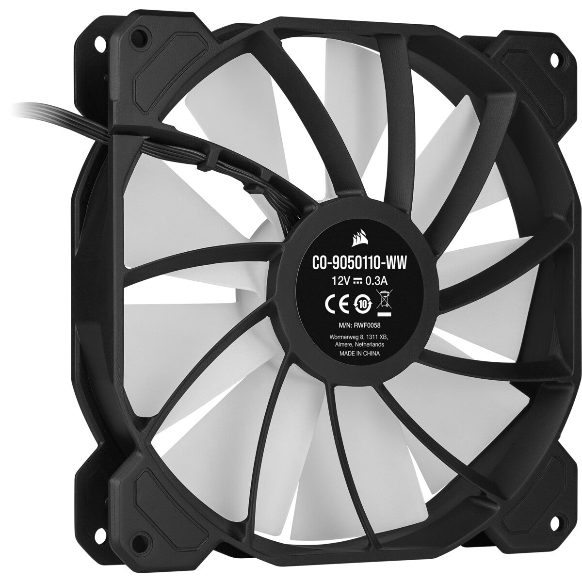 Corsair SP140 RGB ELITE - Computer Case Fan in Black - 140mm