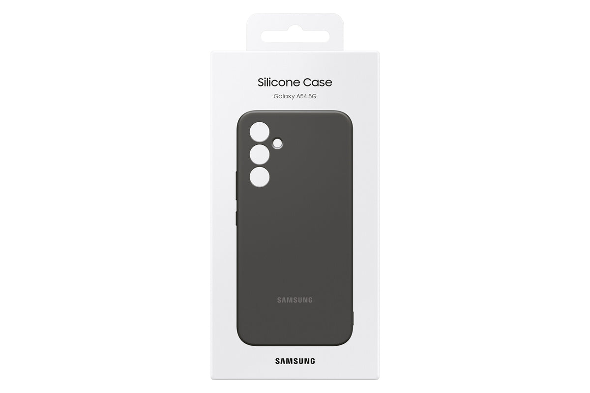 Samsung Silicone Case for Galaxy A54 in Black