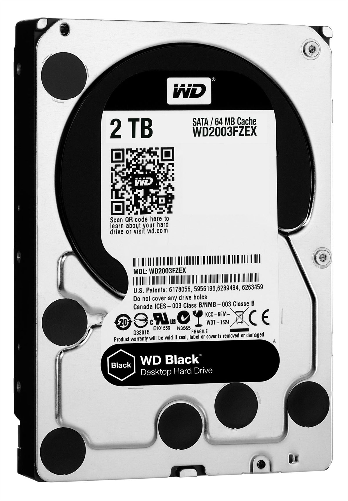 Western Digital Black 3.5&quot; 2 TB Serial ATA III