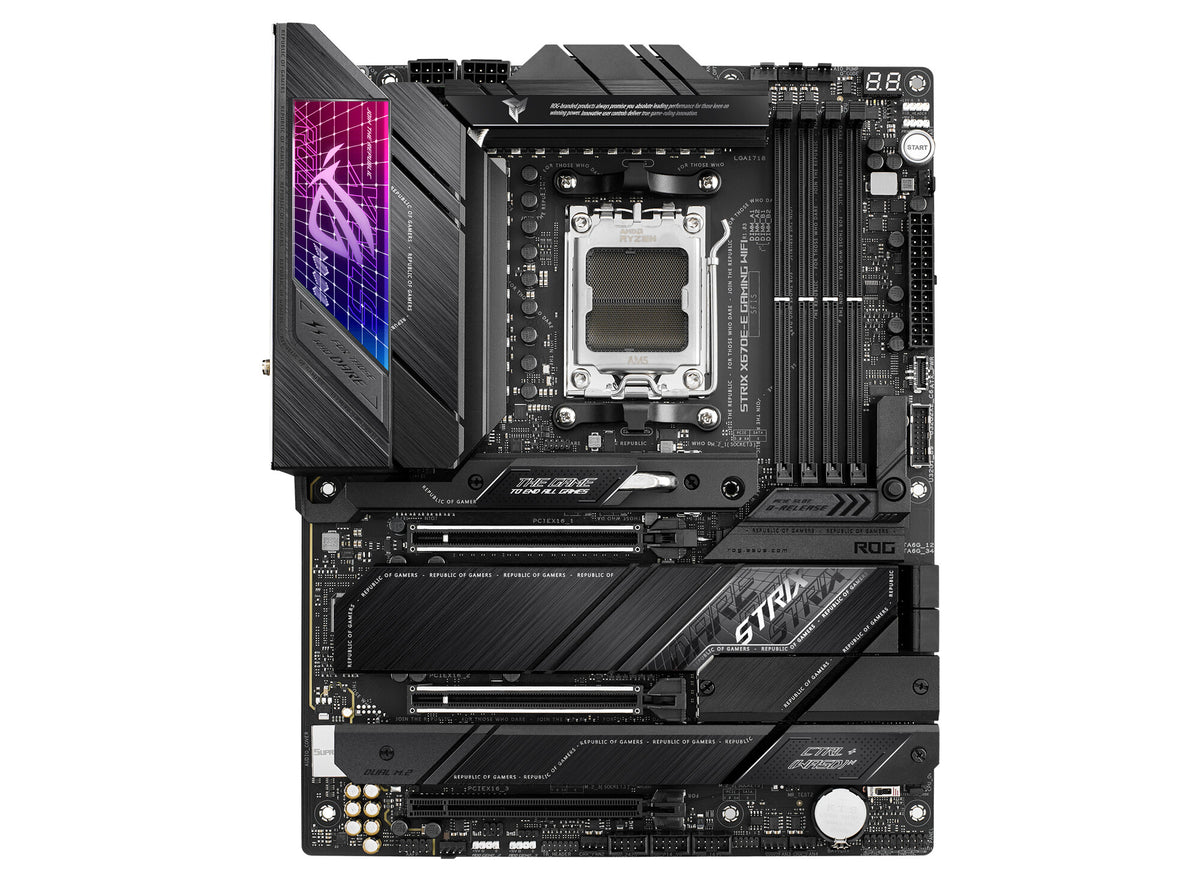 ASUS ROG STRIX X670E-E GAMING WIFI ATX motherboard - AMD X670 Socket AM5