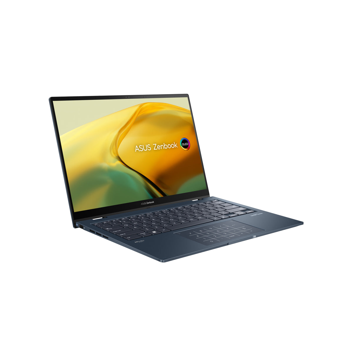 ASUS Zenbook 14 Flip OLED Hybrid (2-in-1) - 35.6 cm (14&quot;) - Touchscreen - Intel® Core™ i7-1360P - 16 GB LPDDR5-SDRAM - 1 TB SSD - Wi-Fi 6E - Windows 11 Home - Blue