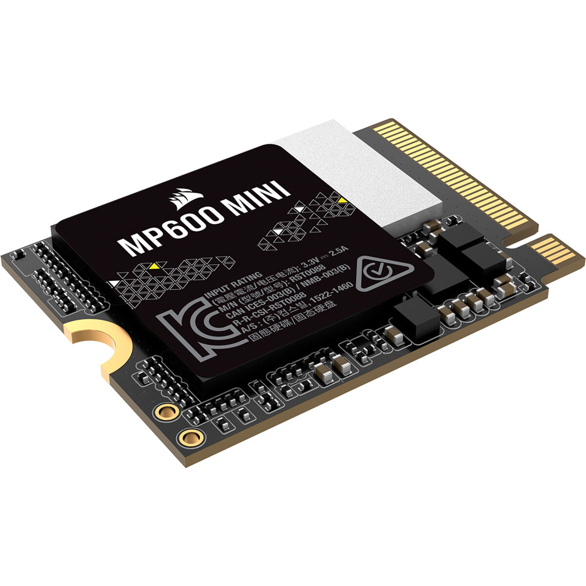 Corsair MP600 Mini - PCI Express 4.0 3D TLC NAND NVMe M.2 SSD - 1 TB