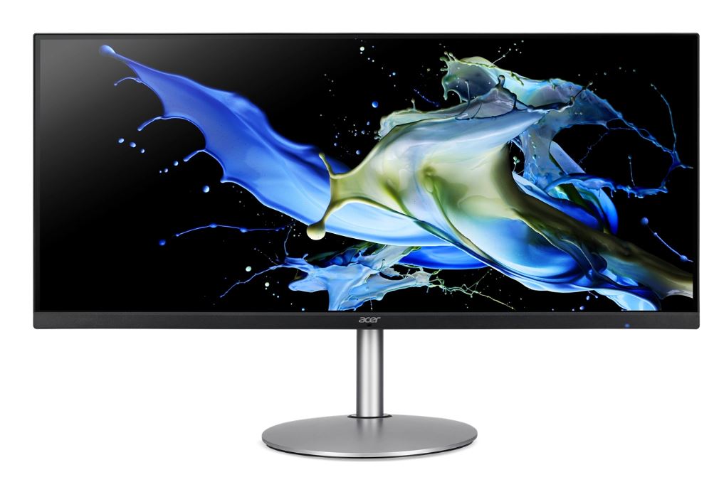 Acer CB342CU computer monitor 86.4 cm (34&quot;) 3440 x 1440 pixels UltraWide Quad HD LCD Black, Silver