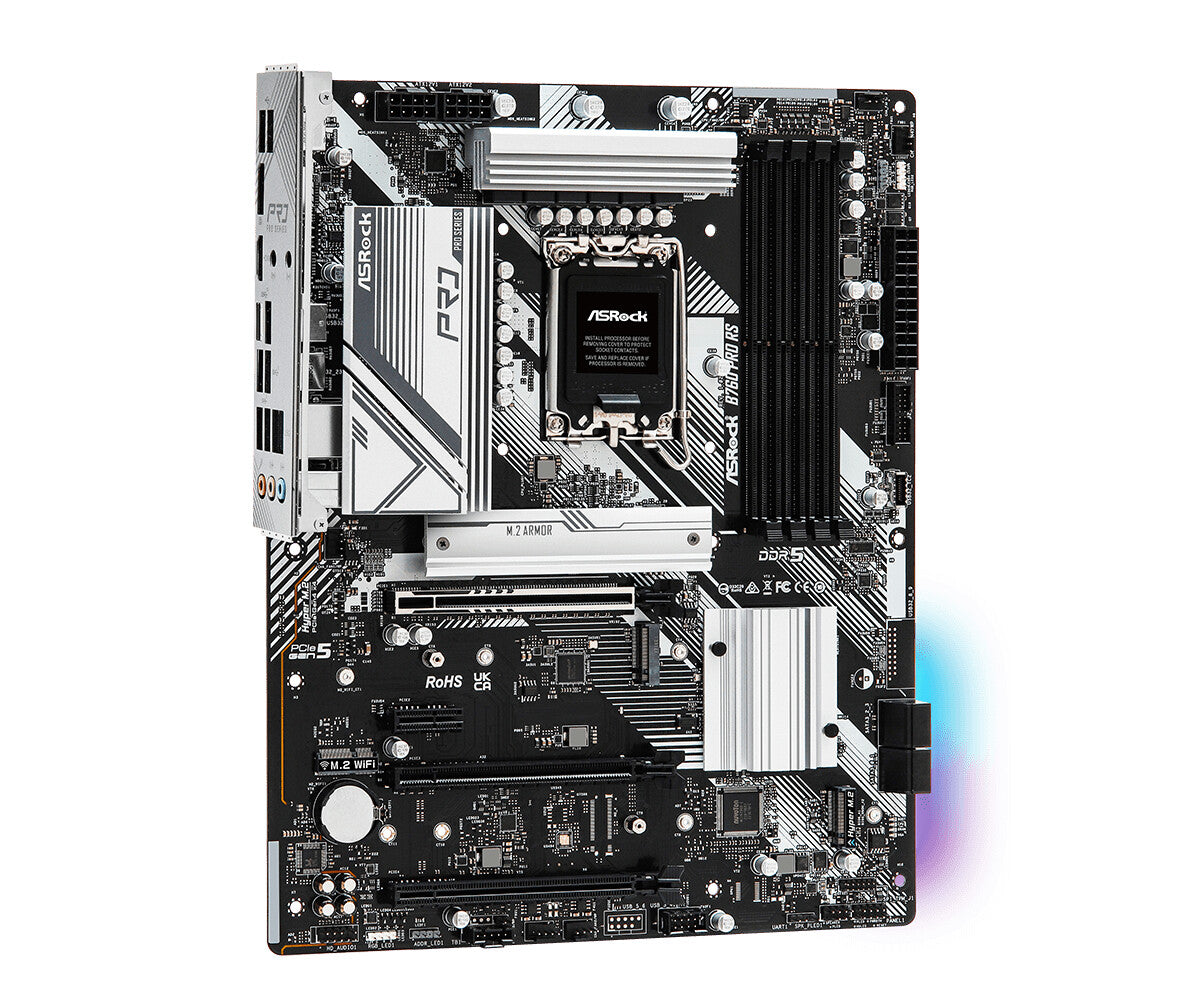 Asrock B760 PRO RS ATX motherboard - Intel B760 LGA 1700