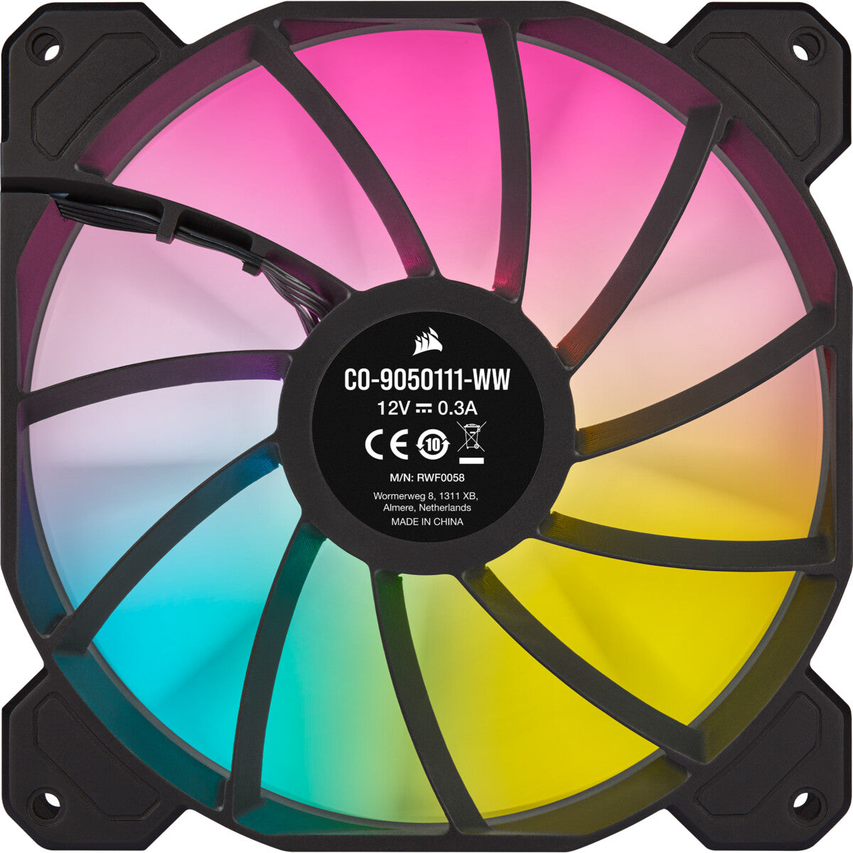 Corsair SP140 RGB ELITE - Computer Case Fan in Black - 140mm