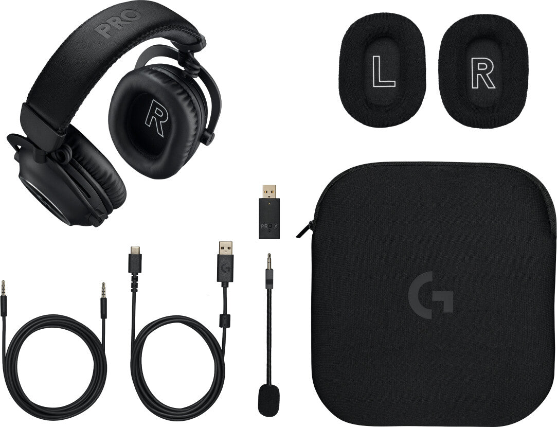 Logitech G PRO X 2 Wired Wireless Gaming Bluetooth Headset in Blac Clove Technology