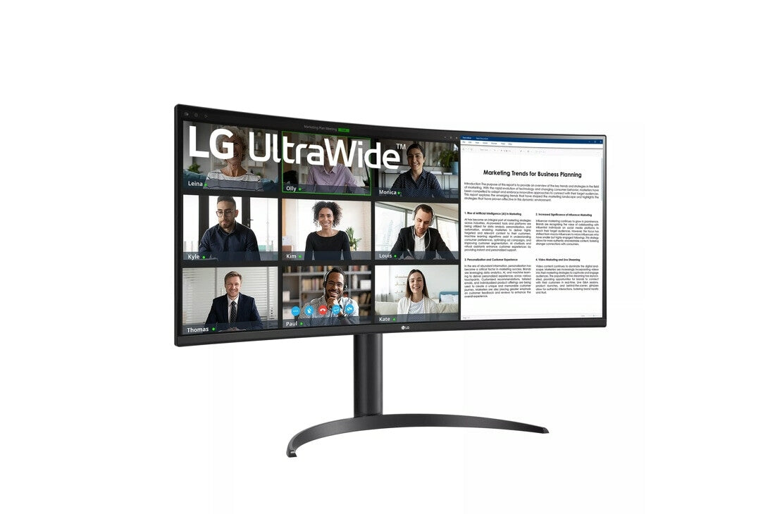 LG 34WR55QC-B - 86.4 cm (34&quot;) - 3440 x 1440 pixels WQHD Monitor