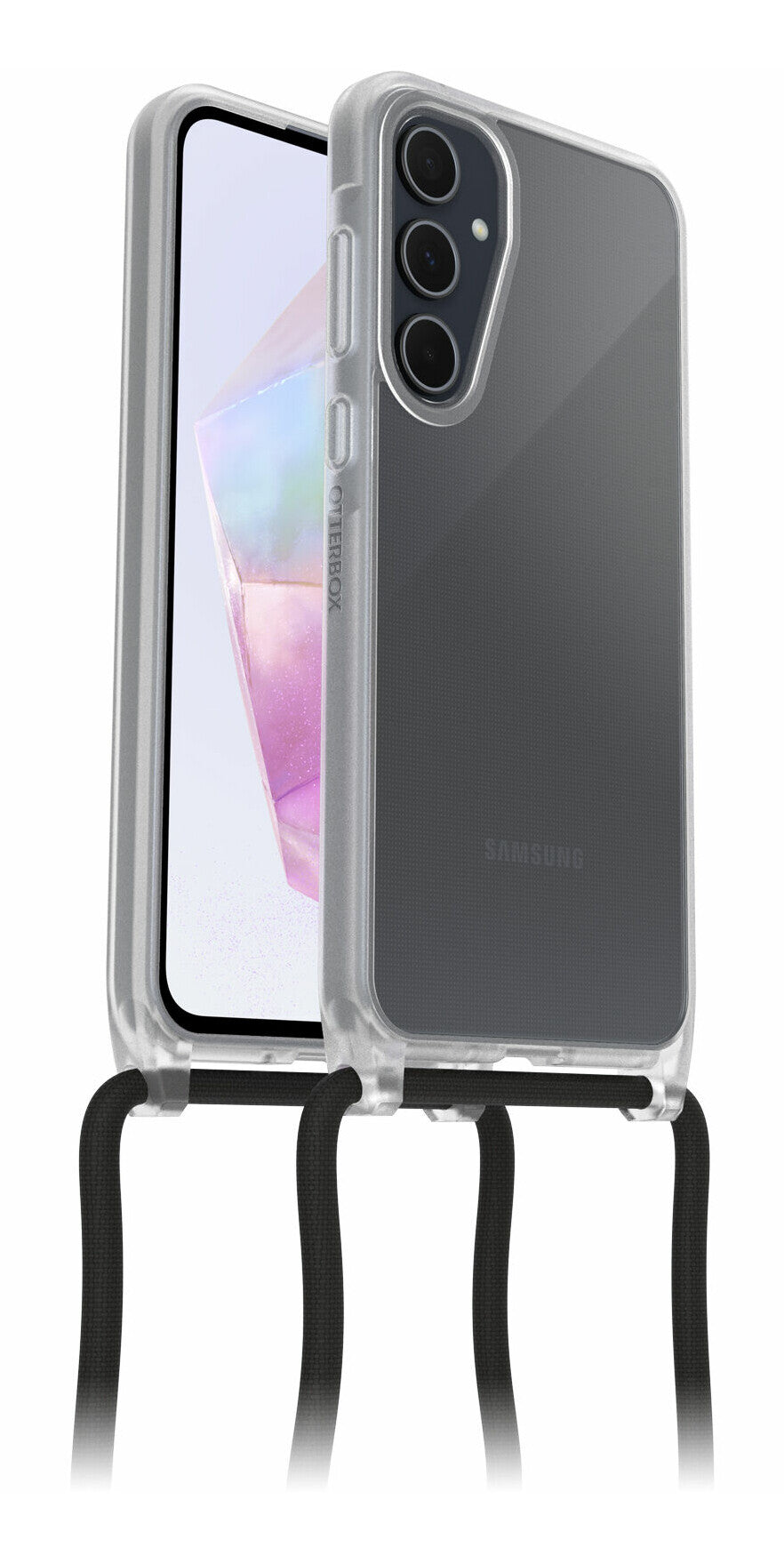 OtterBox React Series Necklace Case for Galaxy A35 (5G) in Clear