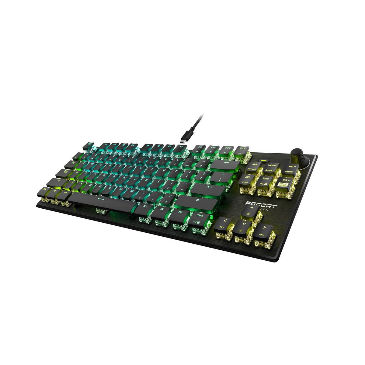 ROCCAT Vulcan TKL Pro - USB Wired RGB Mechanical Gaming Keyboard in Black (QWERTY UK)