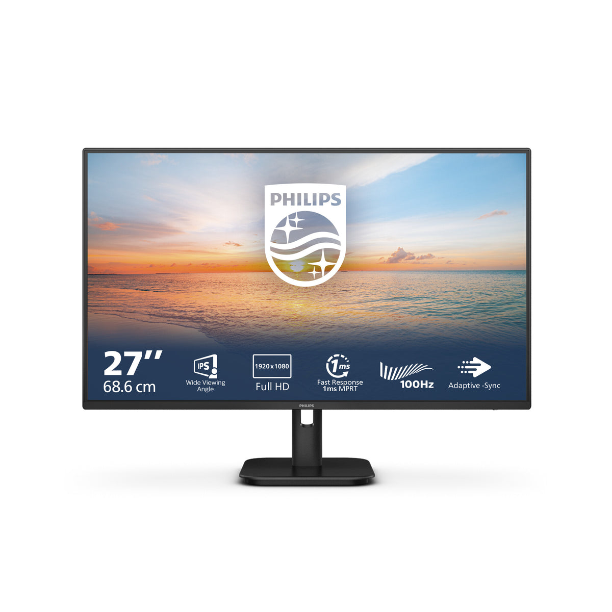 Philips 1000 series - 68.6 cm (27&quot;) - 1920 x 1080 pixels Full HD LCD Monitor