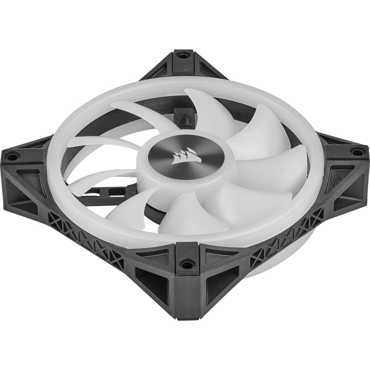 Corsair iCUE QL120 RGB - Computer Case Fan in Black / White - 120mm (Pack of 3)