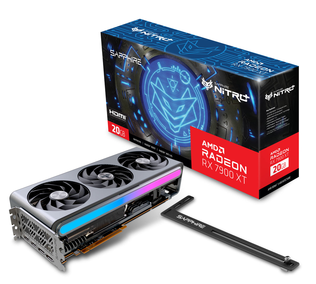 Sapphire NITRO+ - AMD 20 GB GDDR6 Radeon RX 7900 XT graphics card