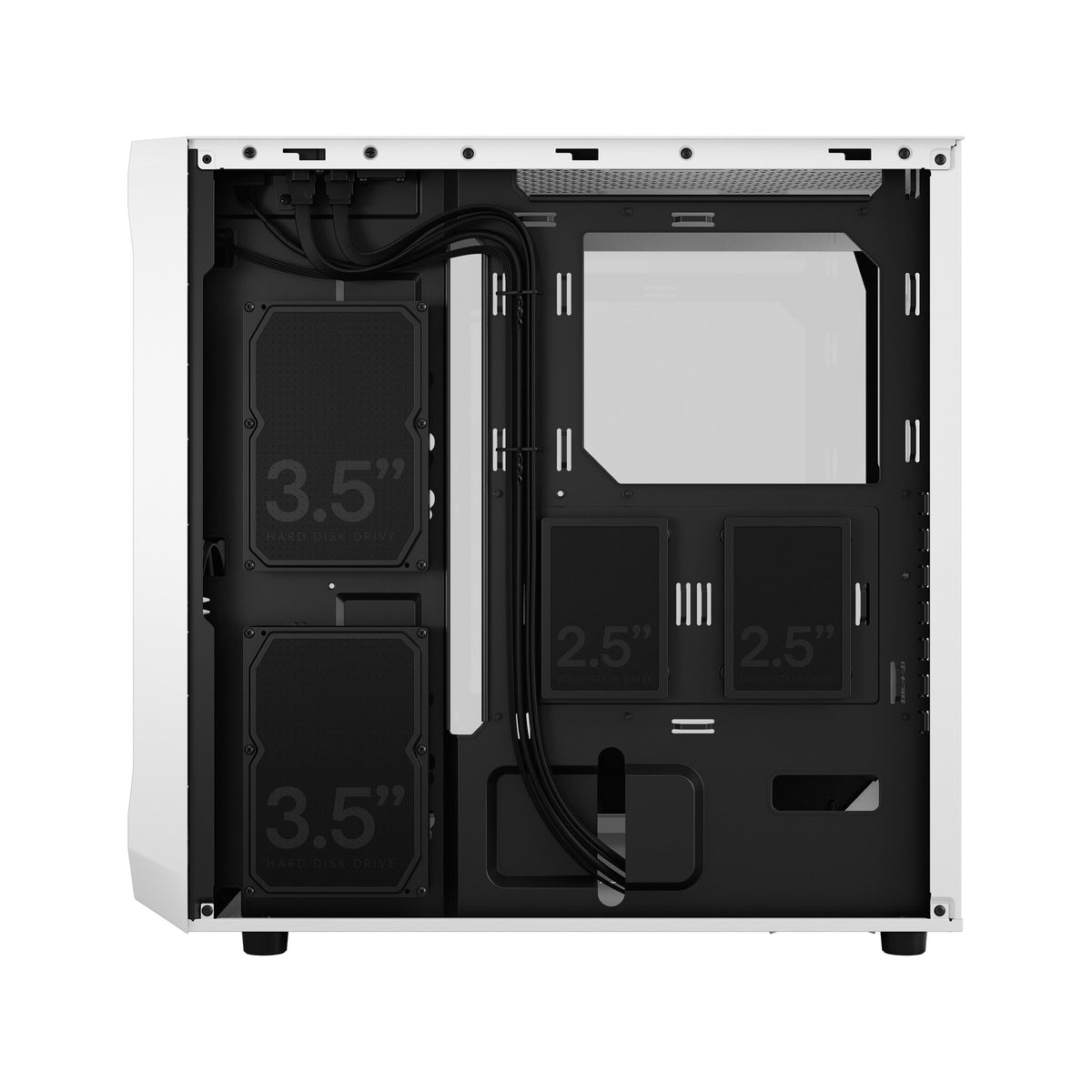 Fractal Design Focus 2 - ATX Mid Tower Case in White