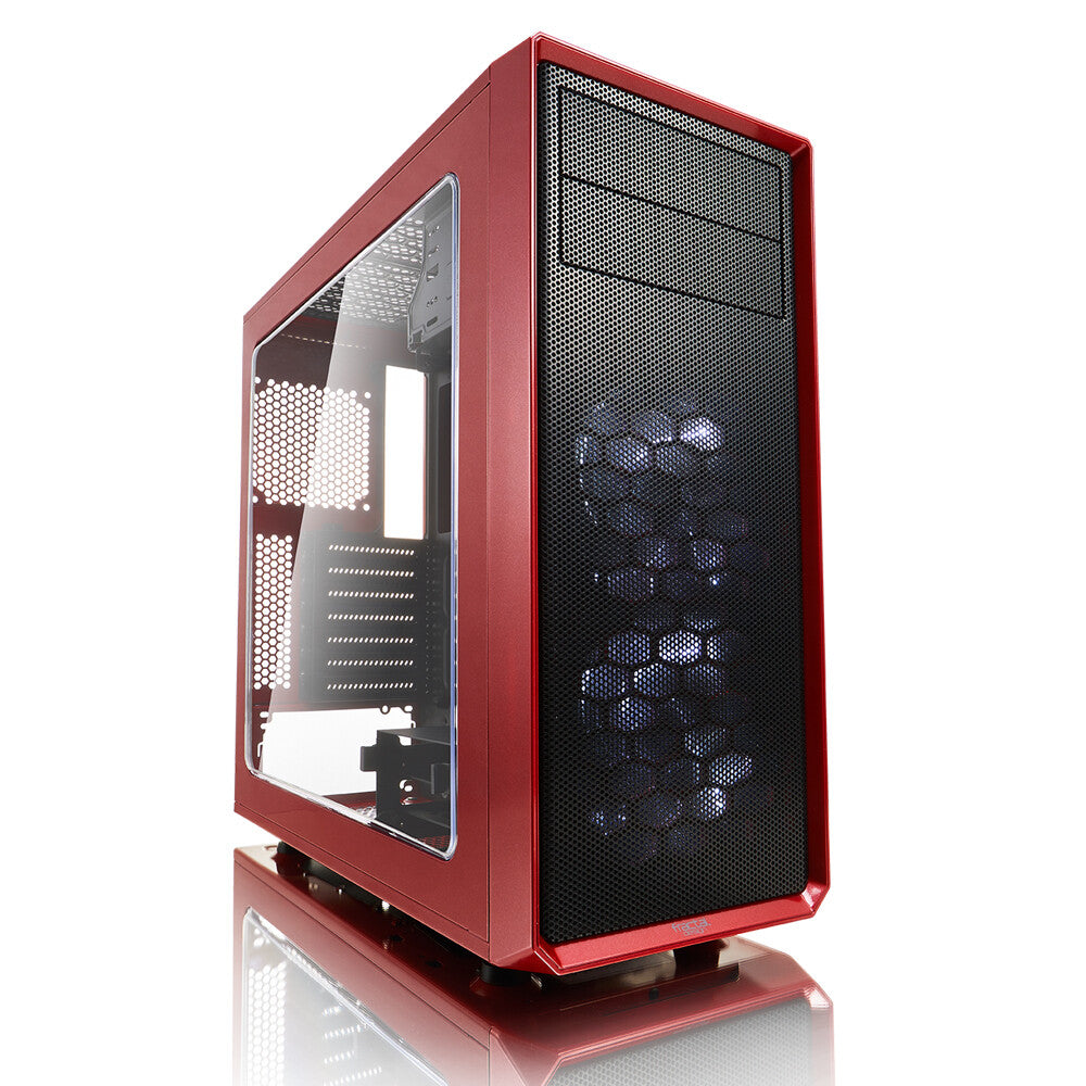 Fractal Design Focus G - ATX Mid Tower Case in Black / Red