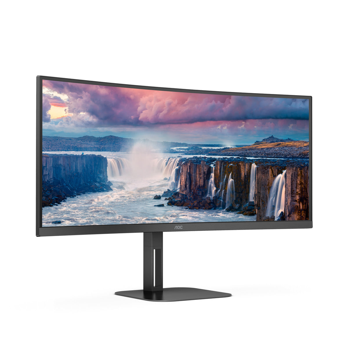 AOC V5 CU34V5C/BK - 86.4 cm (34&quot;) - 3440 x 1440 pixels Wide Quad HD Monitor