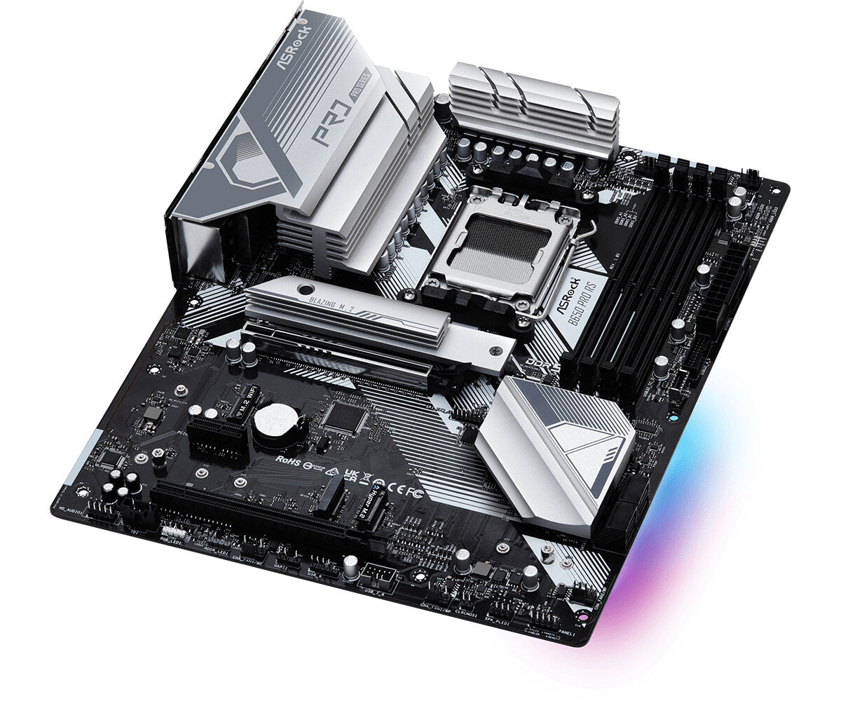 Asrock B650 Pro RS ATX motherboard - AMD B650 Socket AM5