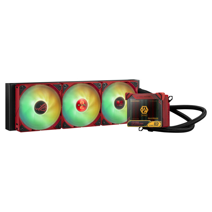 ASUS ROG RYUJIN III 360 ARGB &quot;EVA-02 Edition&quot; - All-in-one Liquid Processor Cooler - 360mm