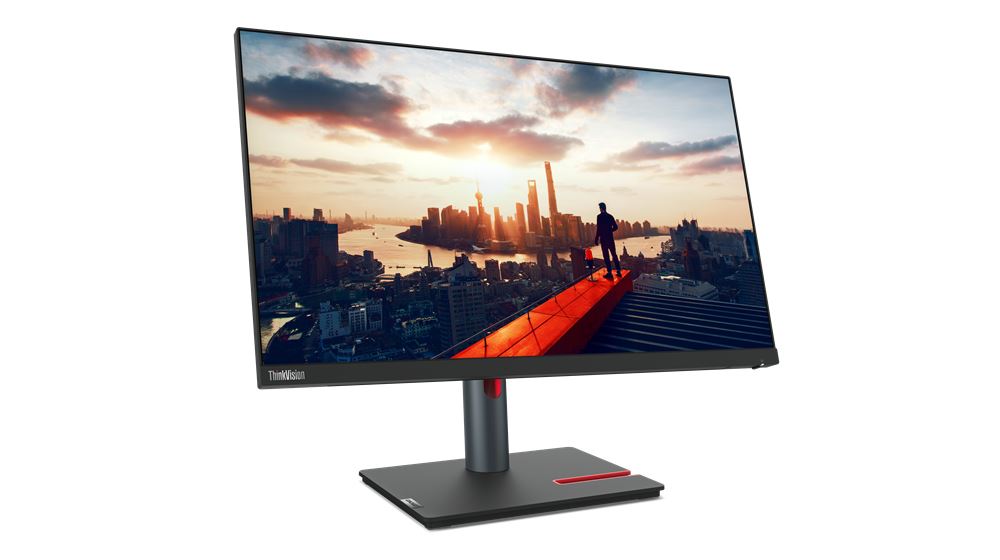 Lenovo ThinkVision P24h-30 60.5 cm (23.8&quot;) 2560 x 1440 pixels Quad HD LED Black Monitor