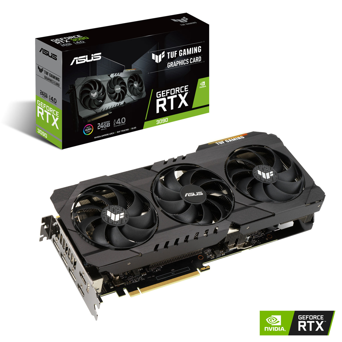 ASUS TUF Gaming - NVIDIA 24 GB GDDR6X GeForce RTX 3090 graphics card