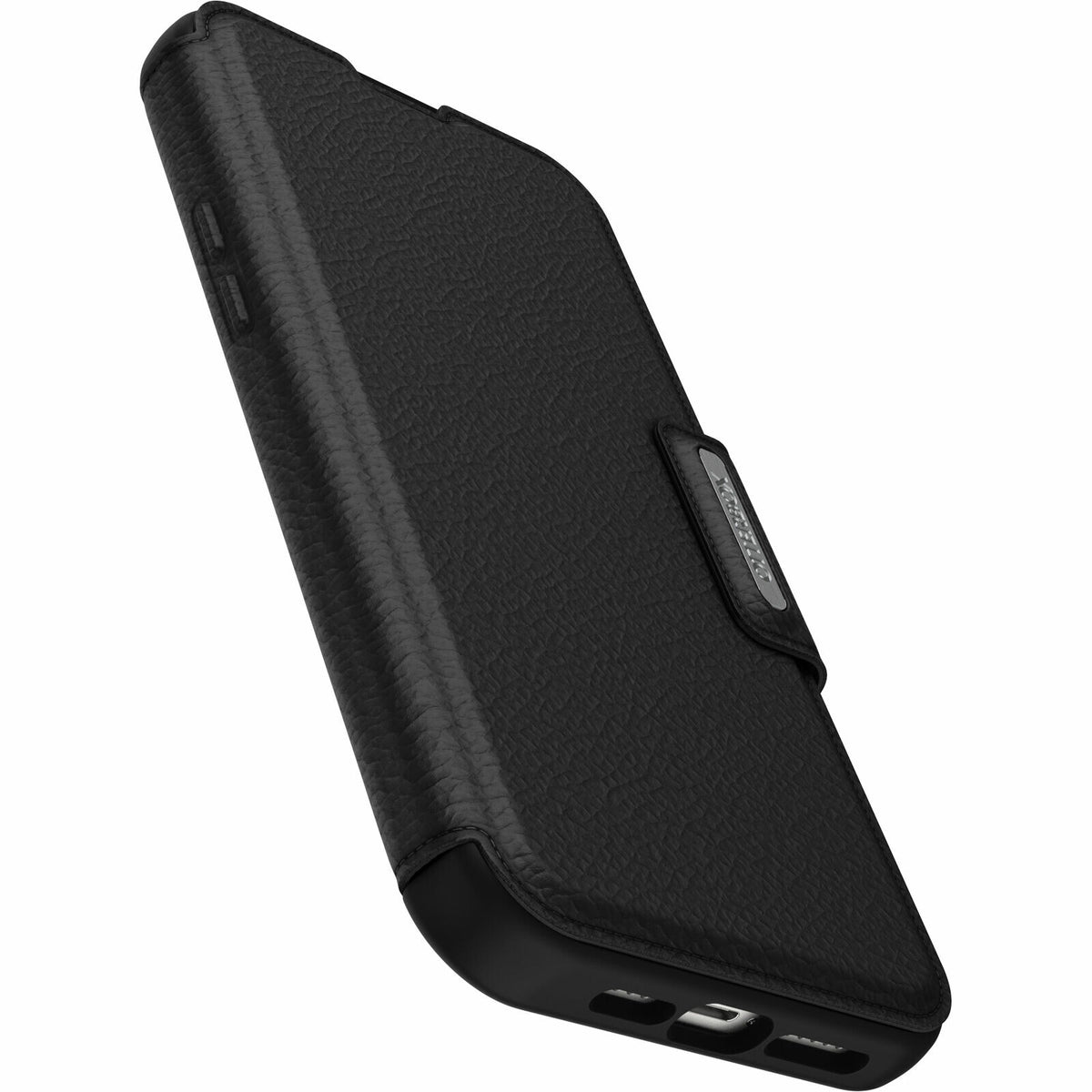 OtterBox Strada Series Folio for iPhone 15 Pro Max with MagSafe in Shadow - No Packaging