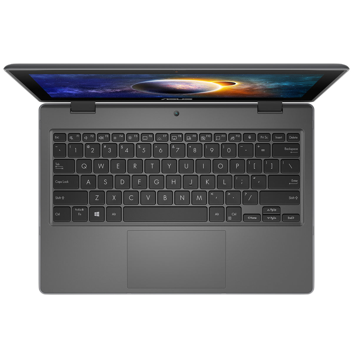 ASUS BR1100F-CDXA-3Y Hybrid (2-in-1) - 29.5 cm (11.6&quot;) - Touchscreen - Intel® Celeron® N N4500 - 4 GB DDR4-SDRAM - 128 GB eMMC -  Wi-Fi 6 - Windows 11 Pro Academic - Grey