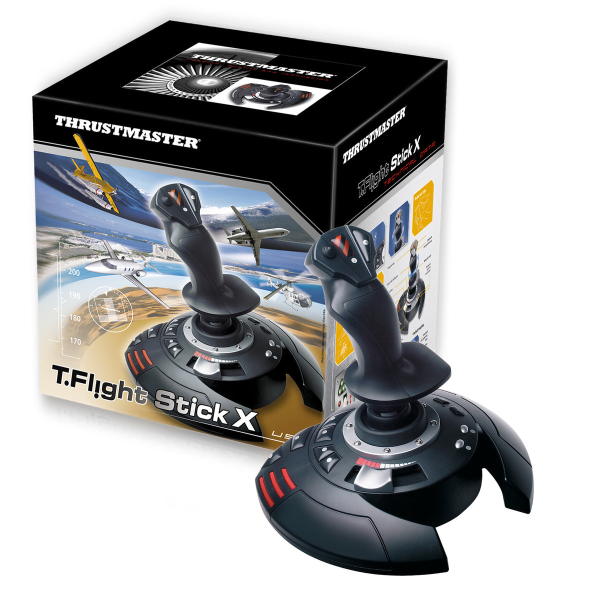 Thrustmaster T.Flight Stick X - Joystick for PC / PS3