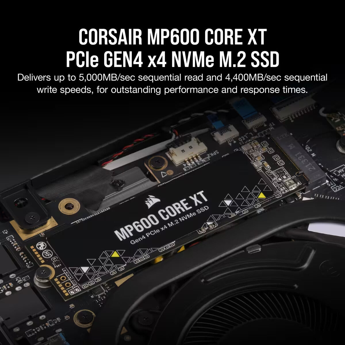 Corsair MP600 CORE XT - PCI Express 4.0 NVMe QLC 3D NAND M.2 SSD - 2 TB