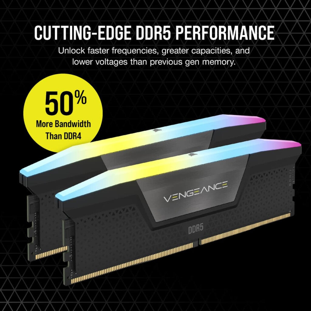 Corsair Vengeance RGB - 48 GB 2 x 24 GB DDR5 7200 MHz memory module