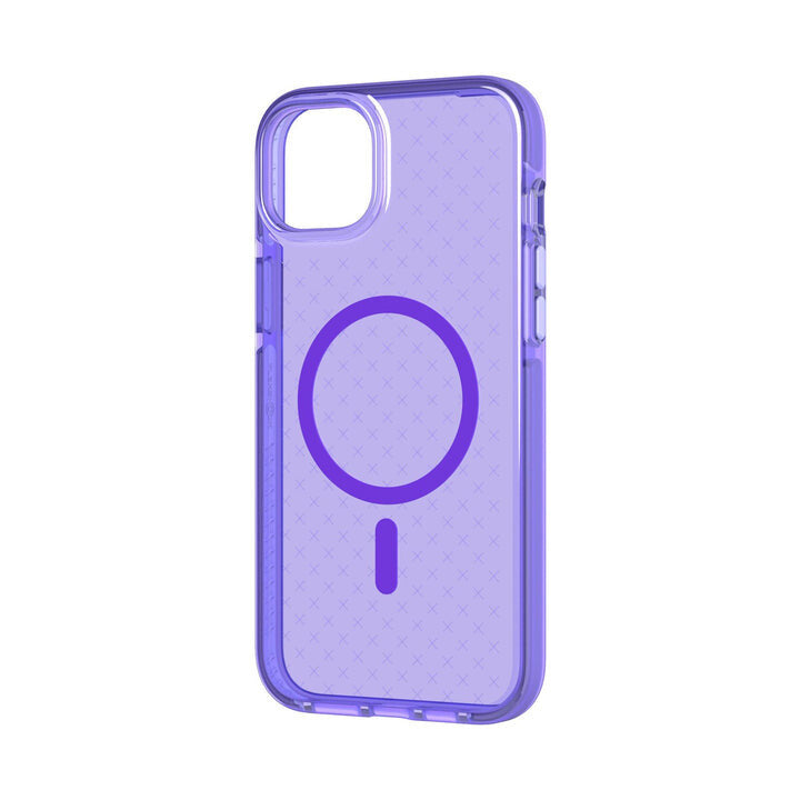 Tech21 Evo Check with MagSafe for iPhone 14 Plus in Wondrous Purple