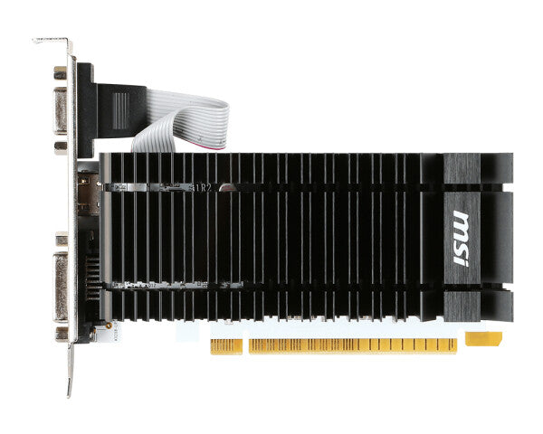 MSI Low Profile - NVIDIA 2 GB GDDR3 GeForce GT 730 graphics card