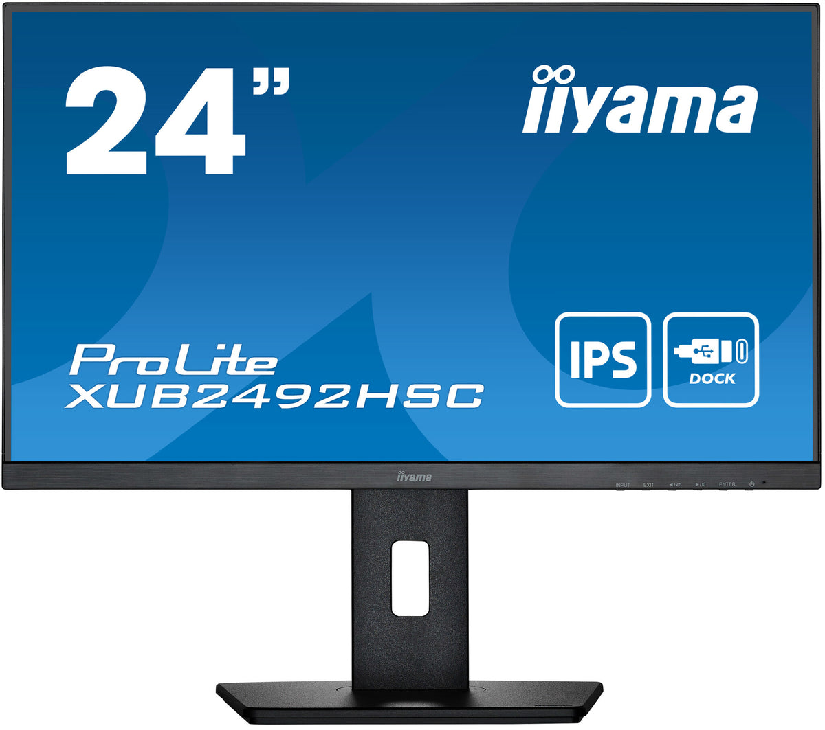 iiyama ProLite XUB2492HSC-B5 LED display 61 cm (24&quot;) 1920 x 1080 pixels Full HD Black