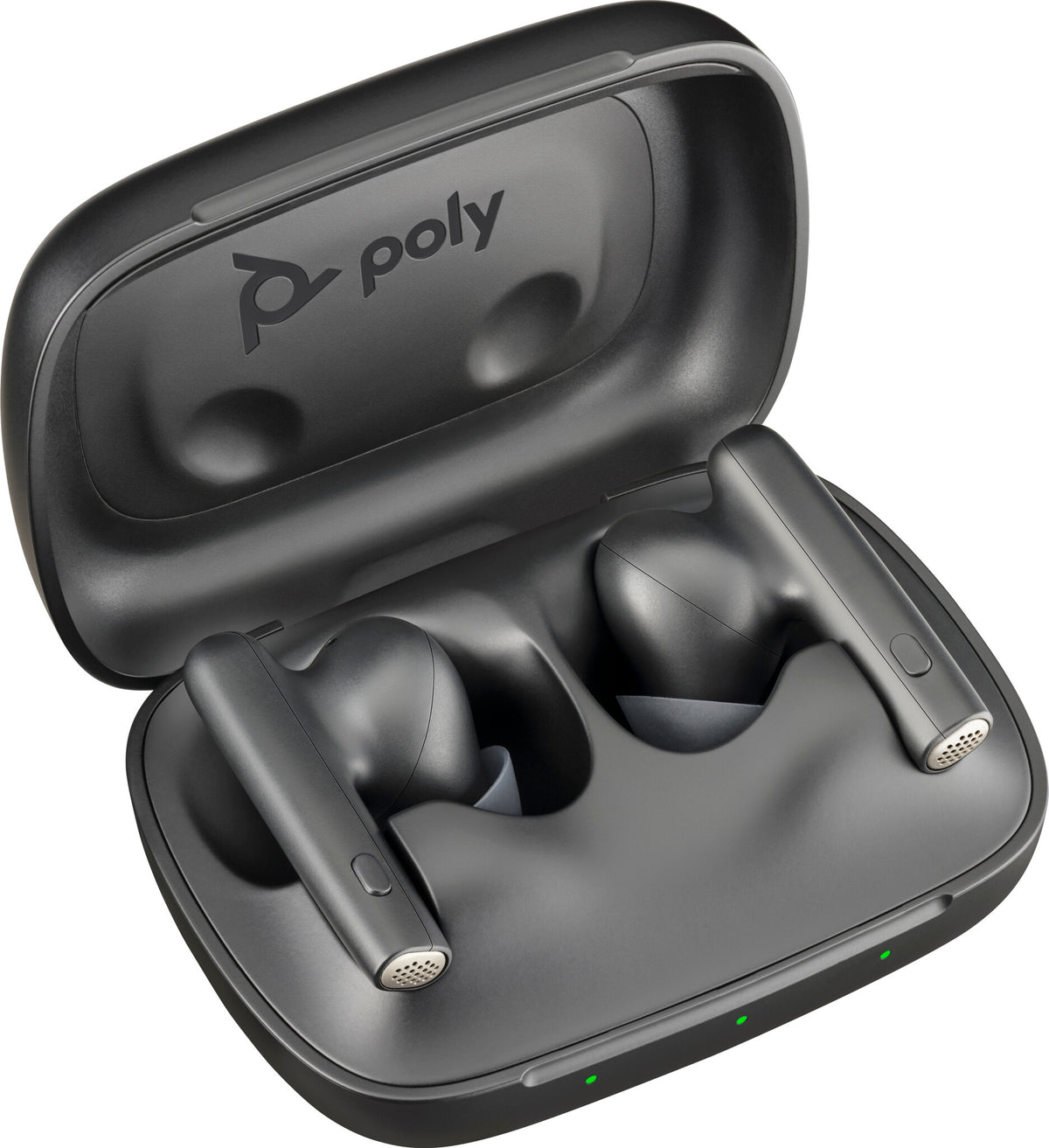 POLY Voyager Free 60 UC - True Wireless Stereo (TWS) Earbuds in  Carbon Black + BT700 USB-A Adapter + Basic Charge Case