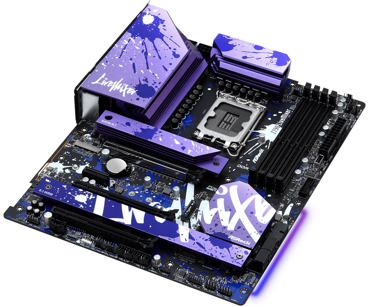 Asrock Z790 LiveMixer ATX motherboard - Intel Z790 LGA 1700