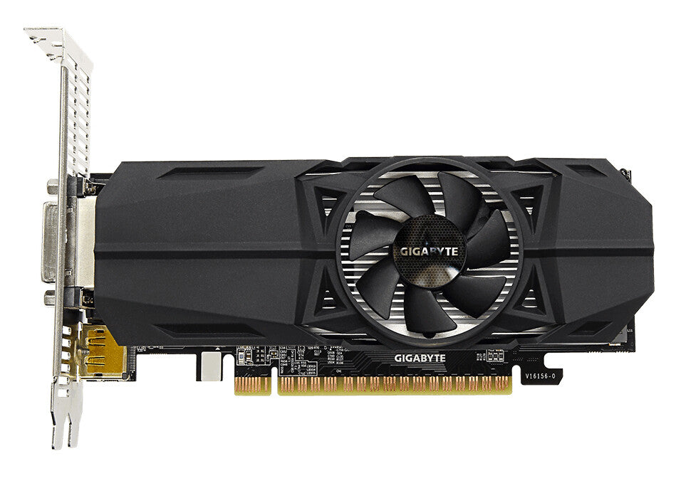 GIGABYTE Low Profile OC - NVIDIA 4 GB GDDR5 GeForce GTX 1050 Ti graphics card