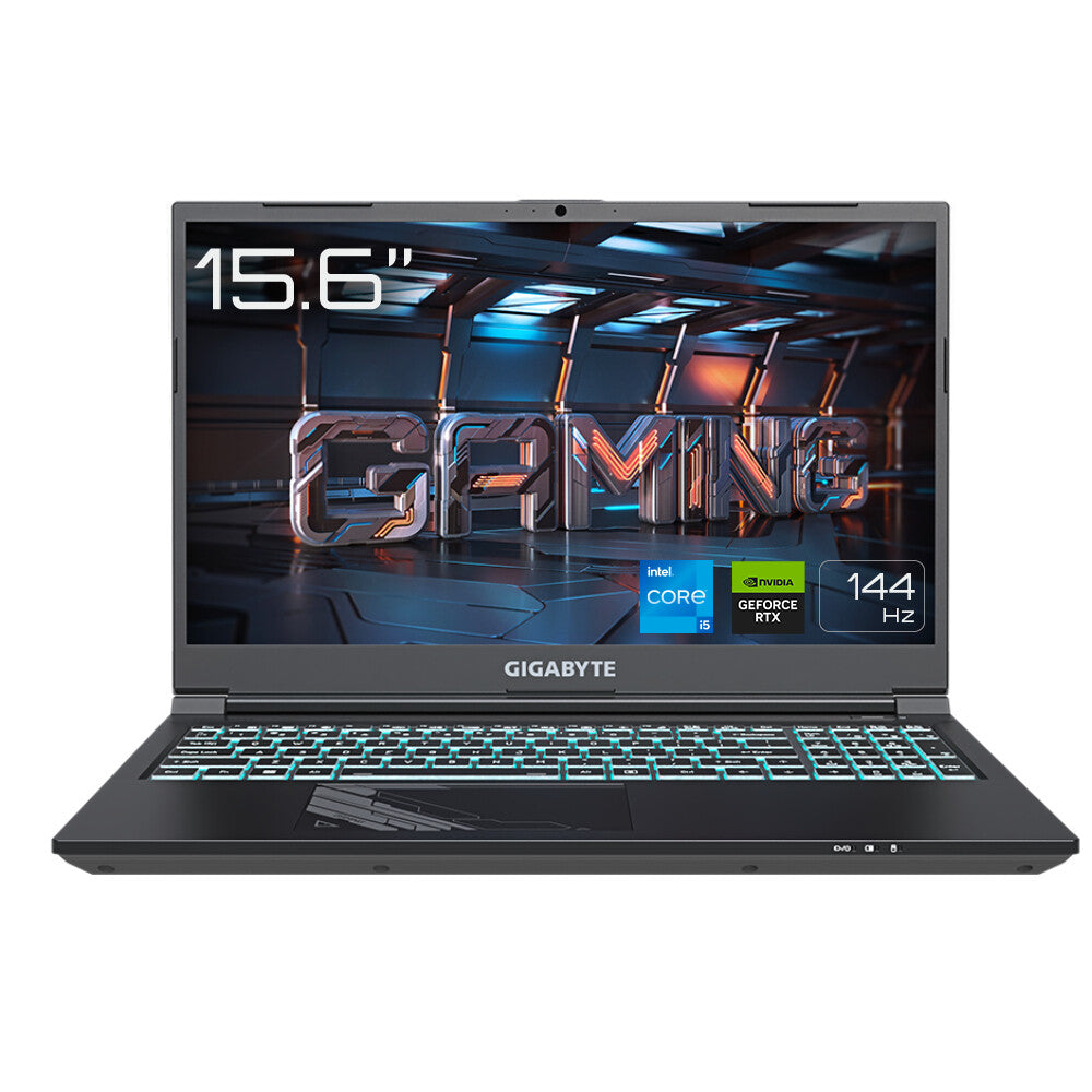 Gigabyte G5 KF5 Gaming Laptop - 39.6 cm (15.6&quot;) - Intel® Core™ i5-13500H - 16 GB DDR5-SDRAM - 512 GB SSD - NVIDIA GeForce RTX 4060 - Wi-Fi 6E - Windows 11 Home - Black