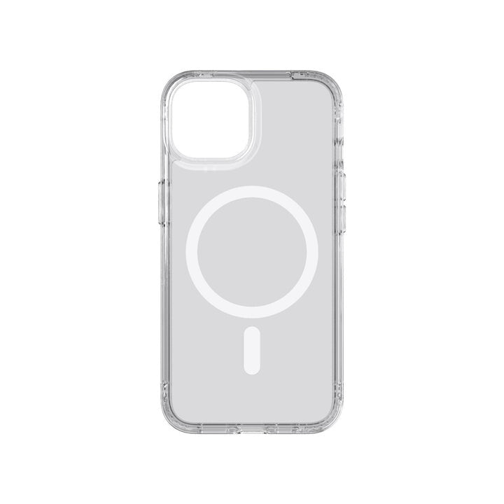 Tech21 Evo Clear with MagSafe for iPhone 14 in Transparent