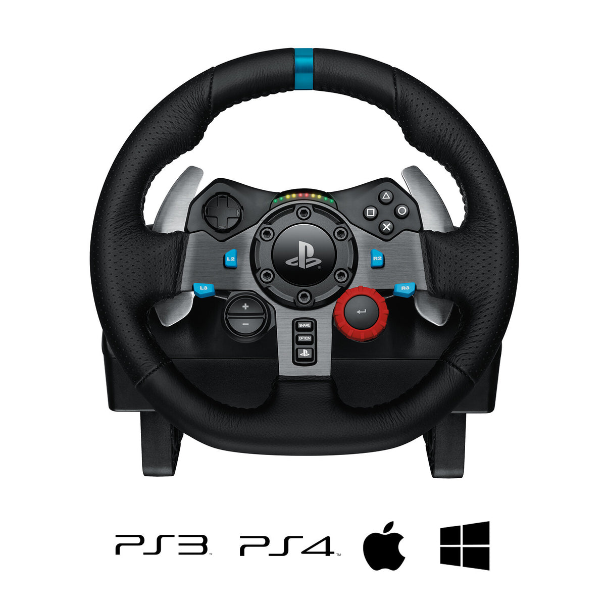 Logitech G - G29 Driving Force Racing Wheel and Pedals for PC / PS5 / PS4