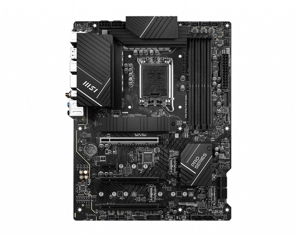 MSI PRO Z790-P WIFI DDR4 ATX motherboard - Intel Z790 LGA 1700