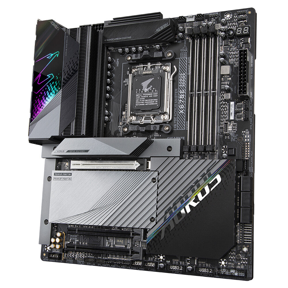 Gigabyte X670E AORUS MASTER (REV. 1.0) - AMD X670 Socket AM5 ATX motherboard