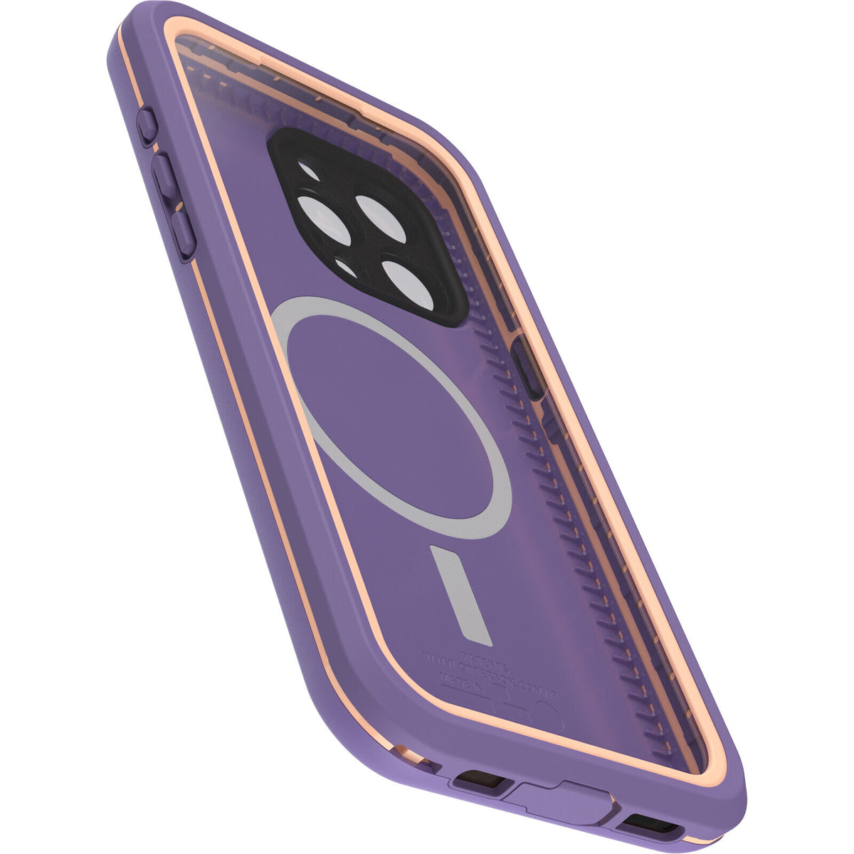 OtterBox Frē Series for iPhone 15 Pro Max in Rule of Plum (Purple)