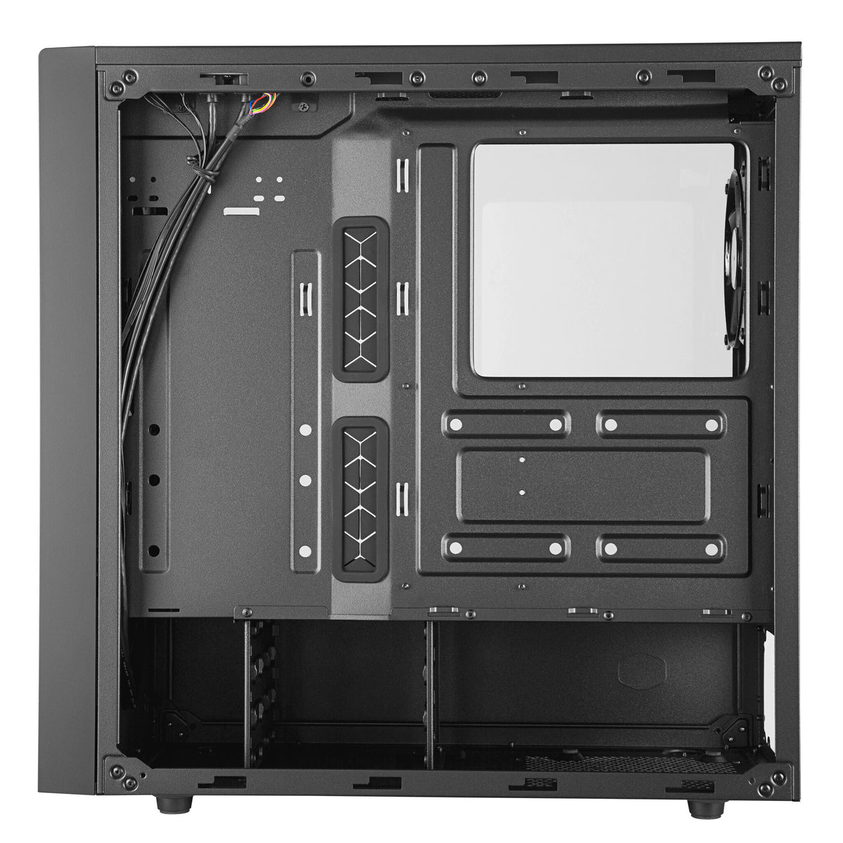 Cooler Master MasterBox NR600 - ATX Mid Tower Case in Black (No ODD)