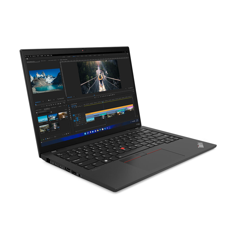 Lenovo ThinkPad P14s Gen 3 Laptop - 35.6 cm (14&quot;) - Intel® Core™ i5-1240P - 16 GB DDR4-SDRAM - 512 GB SSD - NVIDIA Quadro T550 - Wi-Fi 6E - Windows 11 Pro - Black