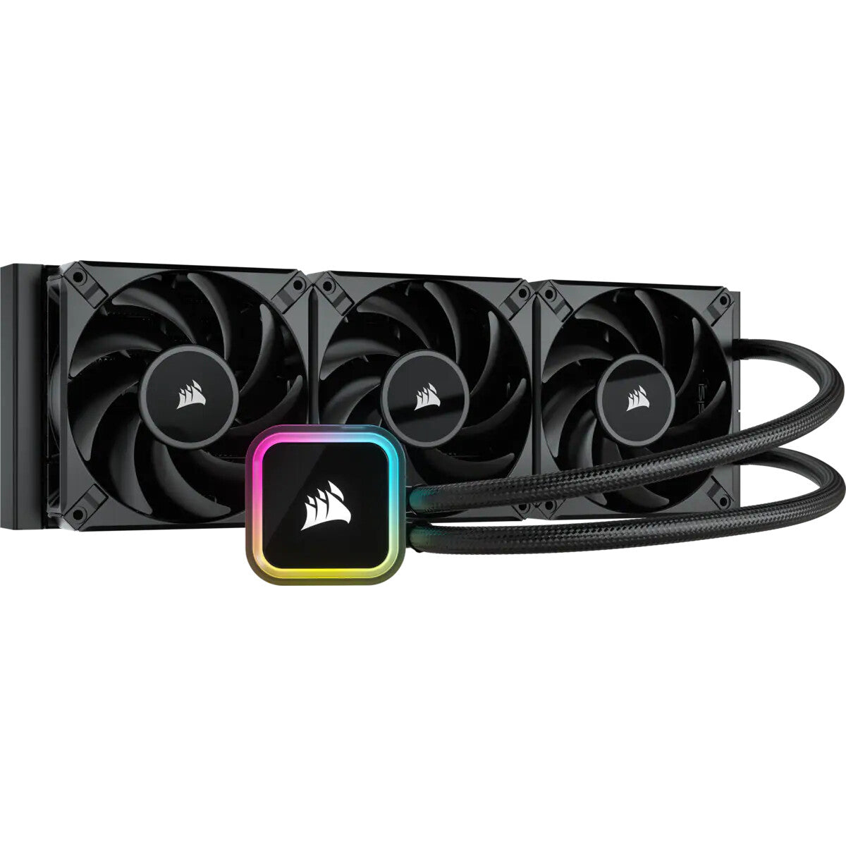 Corsair iCUE H150i RGB ELITE - All-in-one Liquid Processor Cooler in Black - 360mm