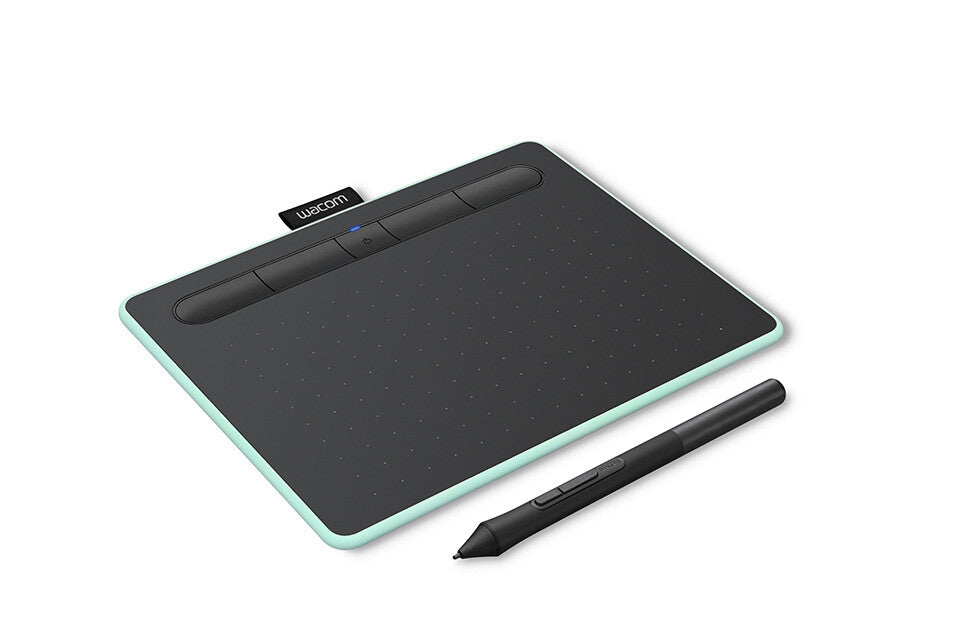 Wacom Intuos S - 2540 lpi 152 x 95 mm Bluetooth Graphic Tablet in Green, Black